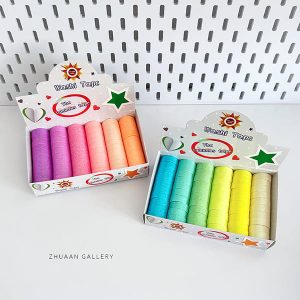 چسب واشی شاین دار اکلیلی رنگی جدید